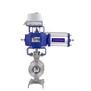 China Pneumatic Actuator V Notch Ball Valve on sale