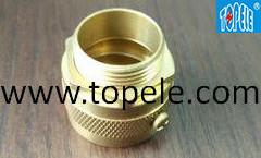 China Long Life Flexible Conduit And Fittings CNC Machine Brass Male Adapter factory