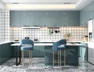 China Complete full Kitchen Cupboards Furniture Set Modern Kitchen Cabinet Designs factory