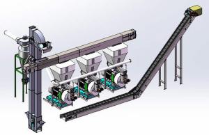 China 5-6t/h Wood Pellet Plant factory