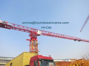 China Large Flat Top Crane Tower QTZ315 7427 With Safety Limiters For Buildings factory