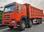 Howo-8*4 Heavy-Duty Construction Truck Dump Truck Pre-Loved Tubeless Tire Design