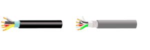 China RoHS UL2570 PVC Double Insulated Copper Wire Multi Core Shealth Cable factory