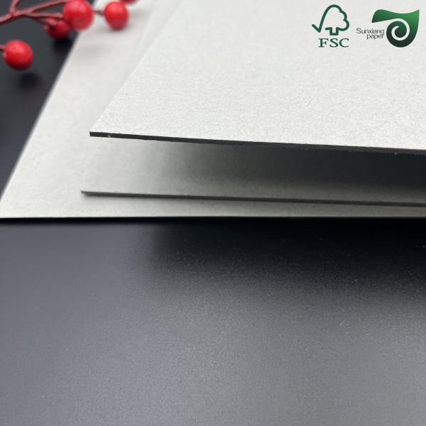FSC Smooth High Stiffness Grey Board 250gsm 2600gsm For Packaging Book Binding