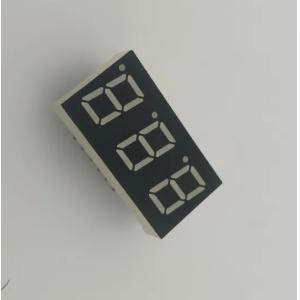 Common cathode super bright green 0.56" triple digit 7 segment led display for