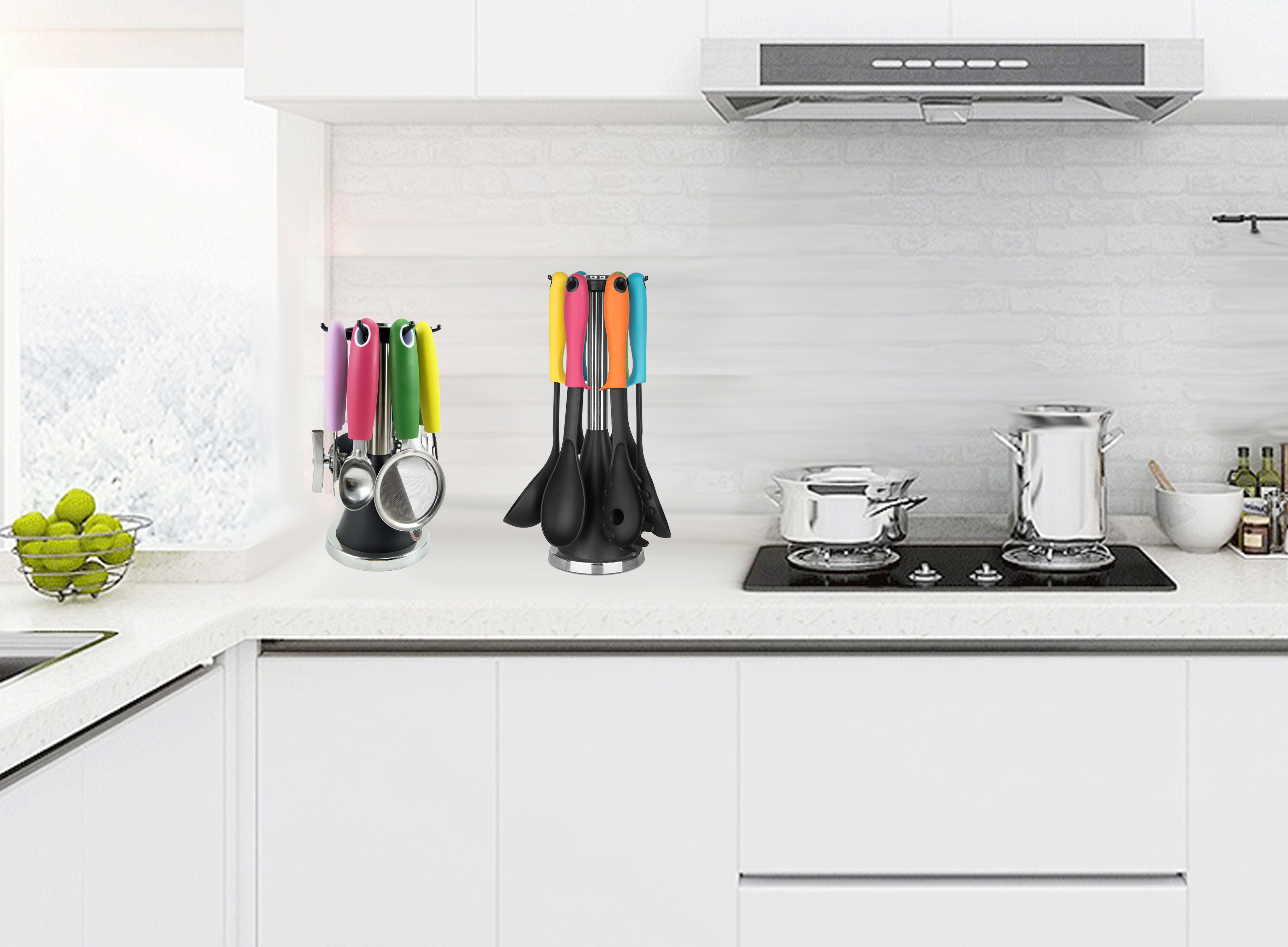 Stainless Steel 430 ABS Handle Classic Design for Cool Kitchen Gadgets and Cookware Sets
