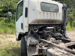 Isuzu used truck lorry 4KH1Diesel Engine Cargo Truck With 2 Doors For Heavy Duty