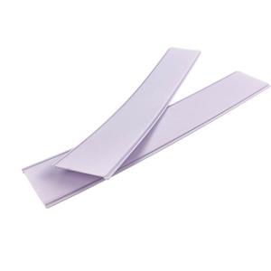 Custom White Plastic Profile  Edge Trim PVC Strip PVC Strip Decor S Decorative PVC Wall Coverings