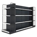 1000mm 100KG 2.4m Heavy Duty Supermarket Rack Store Shelf Double Sided Gondola