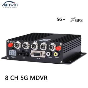 China 8 Channel Car DVR With 5G GPS AHD 1080P Camera SD Card Video Recorder For Truck Bus factory