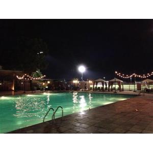 Pearl 1.2 M Lighting Inflatable Balloon Blow Up Led Lantern DC80W For Wedding