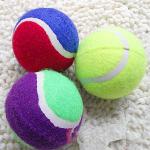 2.5inch promotional tennis ball with custom logo A grade