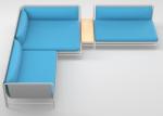 4.73" Thick Wrapped Cushions Garden Patio Lounge Set