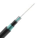 GYXTW 12 Core Single Mode Fiber Optic Cable For Outdoor Black Sheath