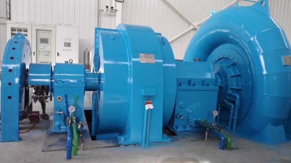 Automatic Stainless Steel Francis Turbine Generator 400V 800V 6.3kV 10kV