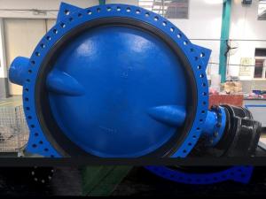 China BS EN CONCENTRIC FLANGED BUTTERFLY VALVE PN16 factory