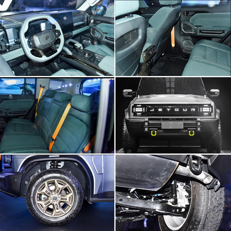 2023 Jetour Traveler 4WD 2.0T AWD SUV with Turbo Engine Automatic Gear Box Leather Seats Euro VI Compliant ABS 4 Cylinders