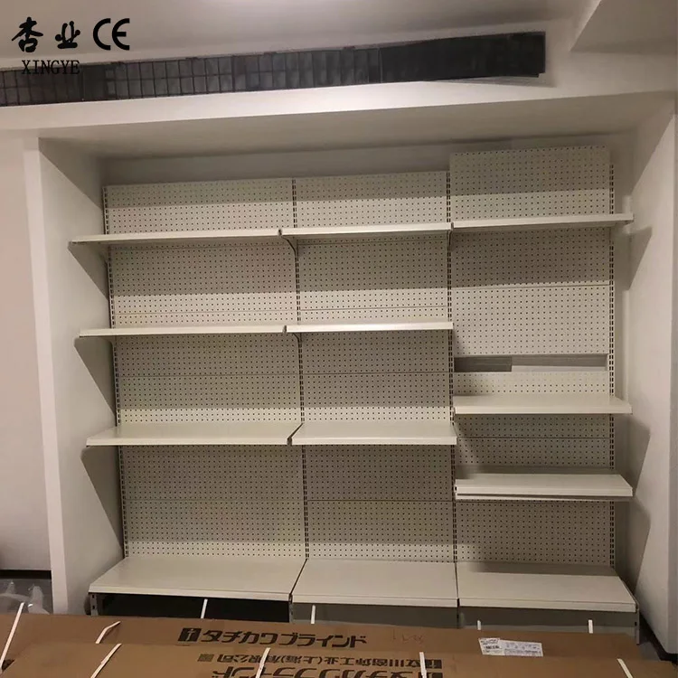 Factory Customized Color Size gondola supermarket shelves clothing store shelves