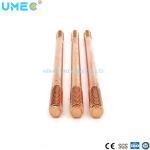 Copper Conductor Material 0.33mm-0.38mm Copper-Plated Ground Rods Accepted by