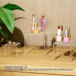 Acrylic Display Boxes Clear Cube Riser Transparent Display Cases For Collectible