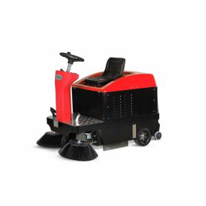 China Road Floor Sweeper Mechanical Sweeper Trucks High Pressure Cleaner 80L Dustbin Capacity factory