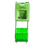 16 gallon Green Trolley portable eyewash emergency eyewash 60L ABS portable eye
