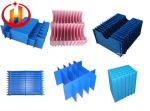 Impact Resistant Blue Corrugated Plastic Dividers 12mm Thickness