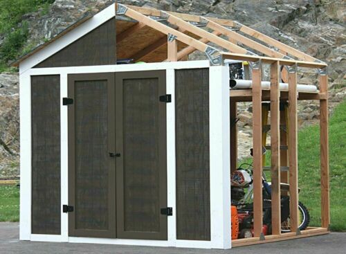 Maximize Your Storage Space with Our Heavy Duty Wooden Shed Kit ISO 9001 2008 Certified