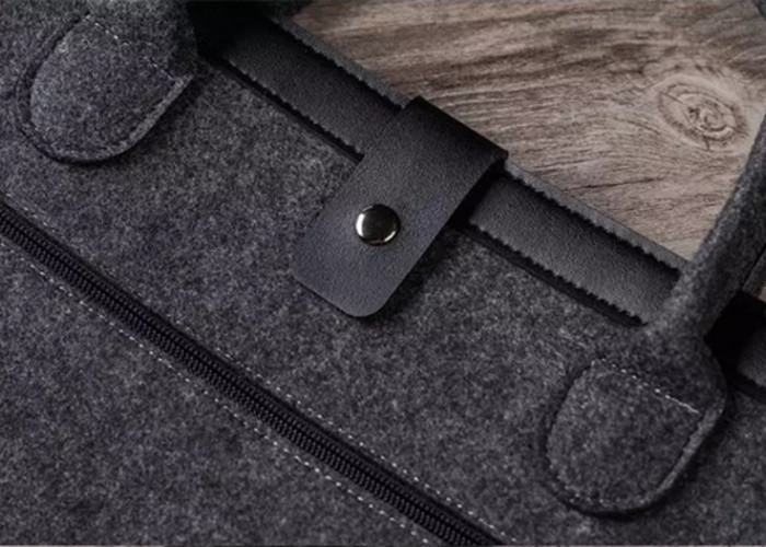 Durable Business Laptop Briefcase Washable Conference Felt For Men Women