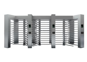 China Remote Control Revolving Full Height Turnstile Barrier With Three Door factory