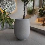 Indoor And Outdoor Fiberglass Flower Pots Resin Flower Planter China Wholesale