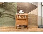 European Style Bedroom Furniture Imported Oak Night Stand Bedside Table Wood