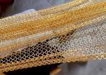 Chain Mail Weave Round Rings Metal Mesh Curtain Interior Design For Light