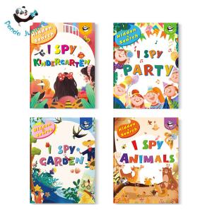 China Matt Lamination Hide And Seek Picture Book I Spy Garden For Toddlers factory