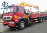 16T Truck Mounted Crane Lorry Crane Truck With Crane Right Hand Type Can Be