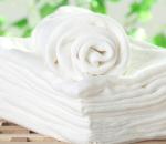40S Thin Summer Combed White Cotton Gauze Fabrics Without Chemical