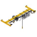 5t European Single Girder Overhead Eot Crane 220v Anti Lock
