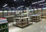 Disassembly Shop Wooden Retail Display Shelves With Melamine / Wood Steel