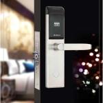 RF Card Smart Hotel Lock 3.5kgs Electronic Card Access Door Locks