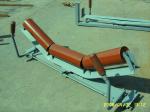 Anti Alkaline Conveyor Belt Idlers Rubber Coated Conveyor Drive Rollers
