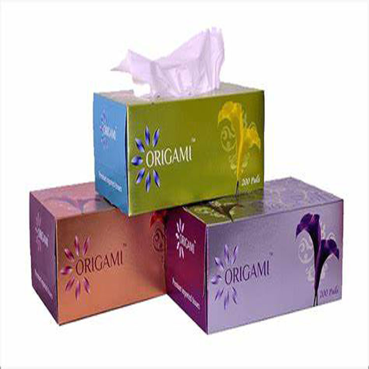 custom tissue paper color box luxury tissue paper packaging box flat napkin gift box