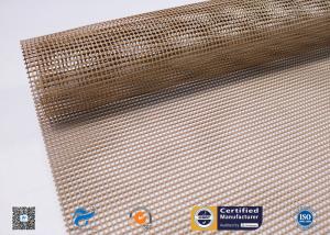 China High Quality And Heat Resistant PTFE Coated Fiberglass Mesh Conveyor Belt factory