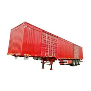 2 Axle Payload 40t Cargo Semi Trailer Vehicle Container Mechanical Suspension