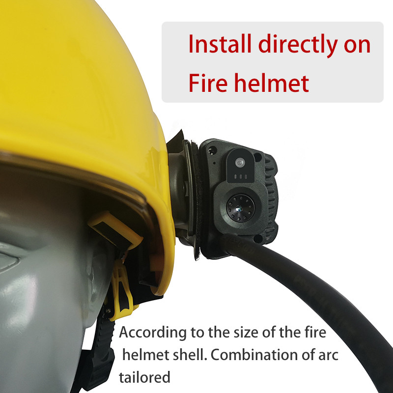 Thermal Measuring Safety Helmet Camera Bluetooth 4.0 320X240 GPS
