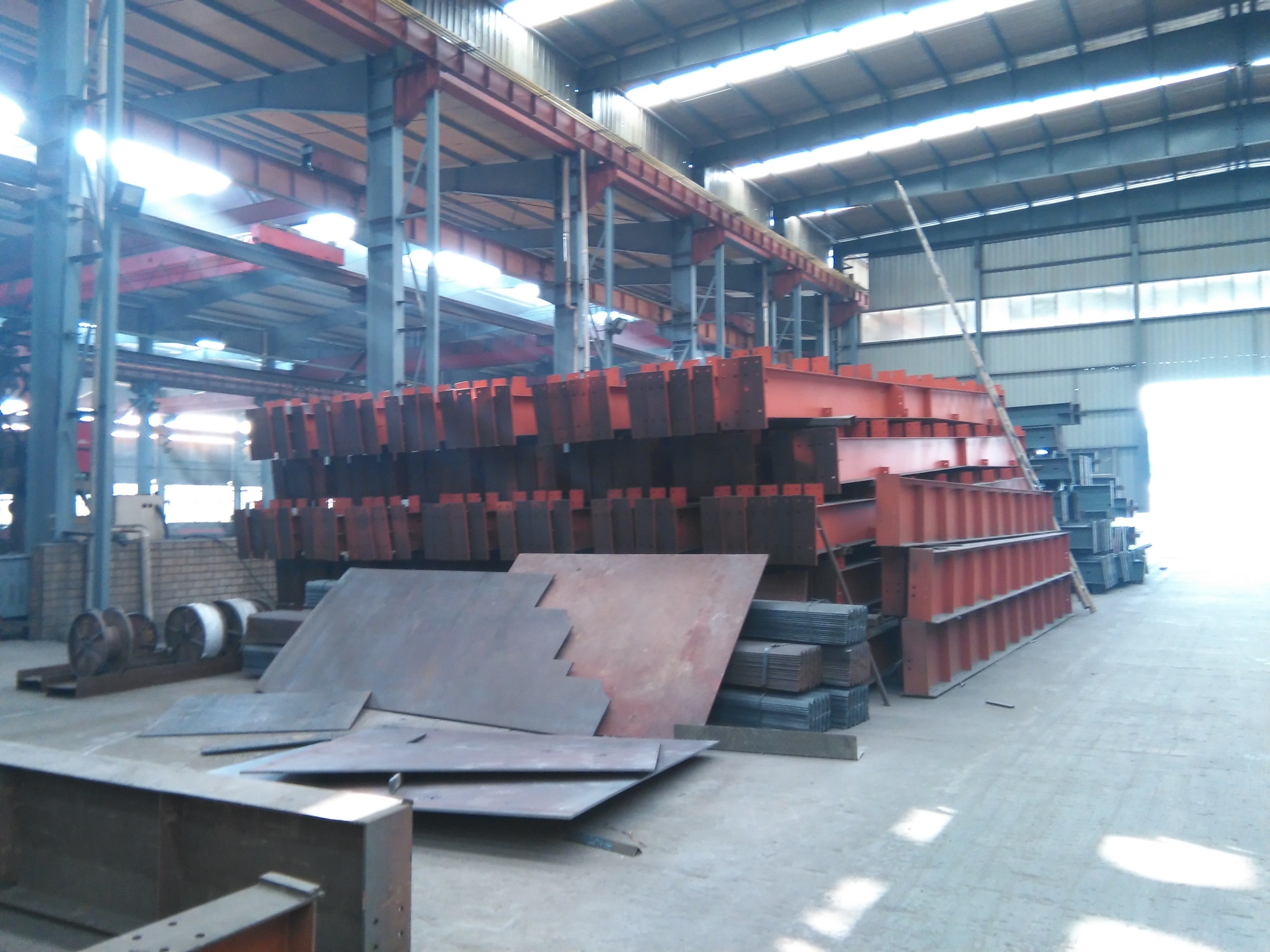 Steel Structure Industrial Steel Buildings pre engineered With Roof Panles