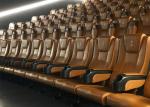 Fireproof Foam Density Public Theater Seating Movie Theater Chairs