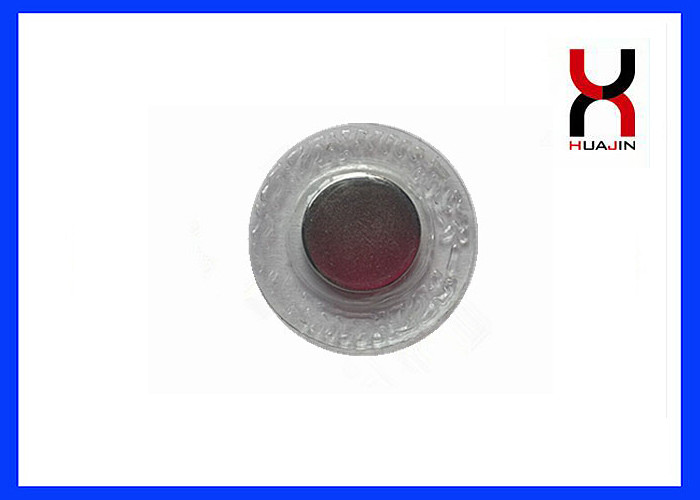 Round Magnetic Snap Buttons / Hidden Magnetic Closure With PVC , TPU Cover