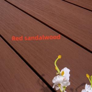 China 138 X 23mm Uvproof WPC Co Extrusion Decking Recycled Plastic Wood Boards factory