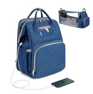 China 3 In 1 Polyester Solid Baby Diaper Backpack 30~40L factory