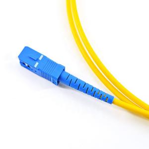 China 2.0mm 3.0mm Fiber Optic Patch Cord Singlemode Simplex / Duplex factory